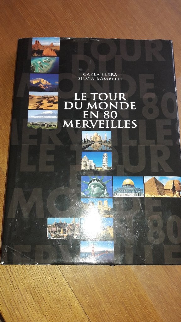 Livre : Le tour du monde en 80 merveilles, Enlèvement, Comme neuf