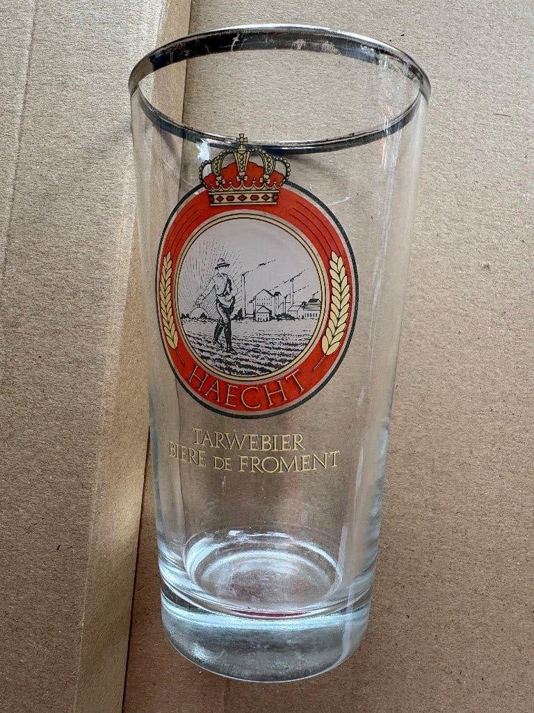 Haecht Tarwebier/Bière de Froment, Enlèvement ou Envoi, Utilisé, Verre ou Verres, Autres marques