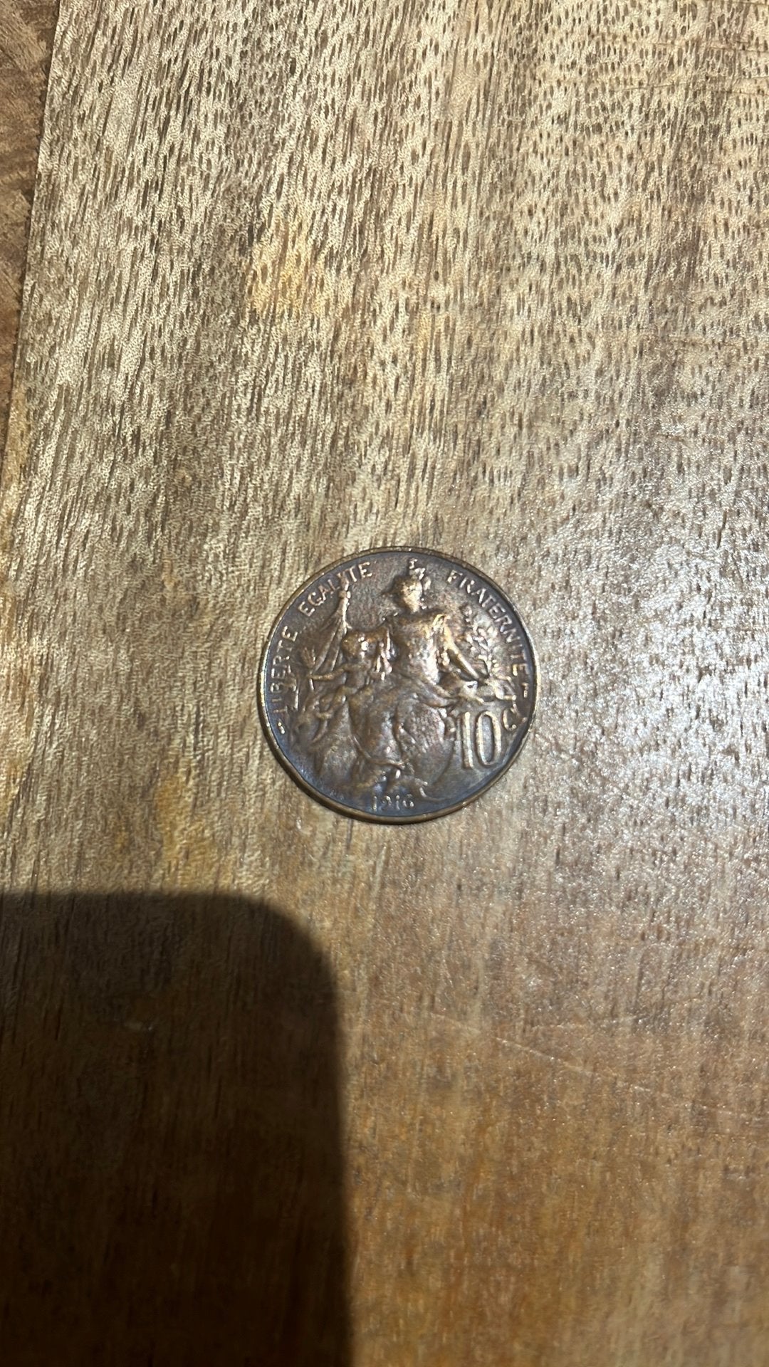 France DIX Centimes 1916, Enlèvement ou Envoi