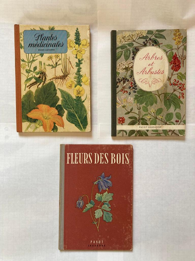 lot de 3 atlas de poche Payot, Livres, Envoi, Utilisé, Fleurs, Plantes et Arbres