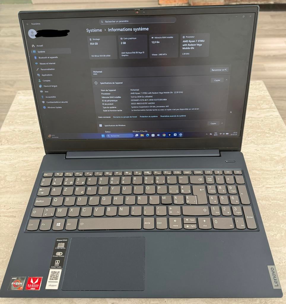 Pc portable lenovo, Enlèvement ou Envoi, Comme neuf