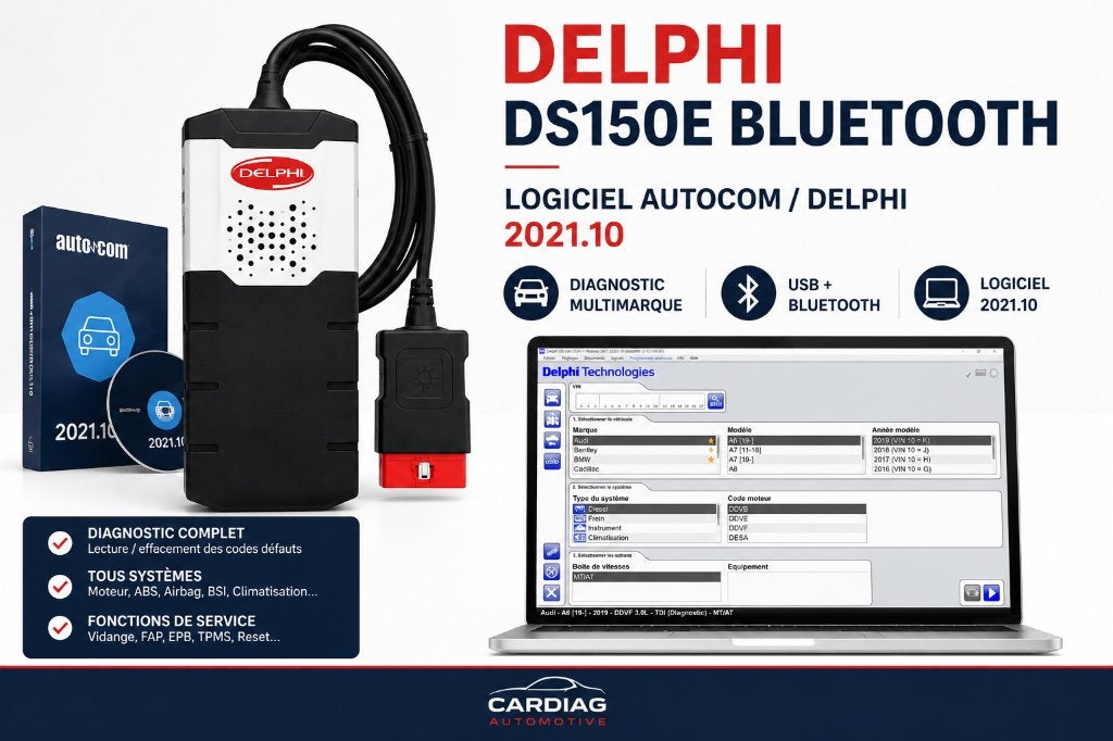 Interface de diagnostic delphi 2026 DS150e voitures camions, Autos : Divers, Enlèvement ou Envoi, Neuf