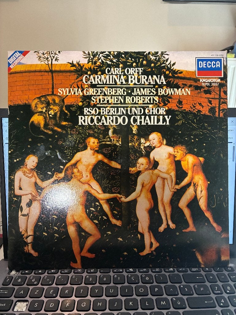Te koop: Carl Orff – CARMINA BURANA (LP – DECCA, Chailly), Cd's en Dvd's, Ophalen, Gebruikt, LP