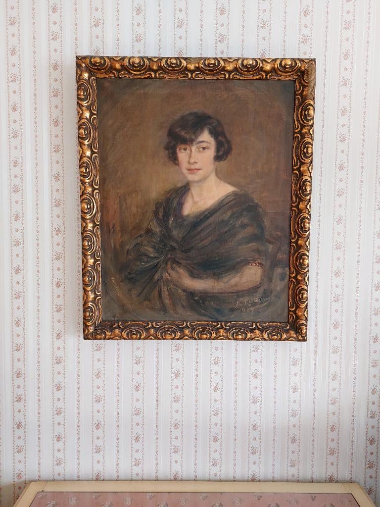 Mooi oud schilderij!, Ophalen