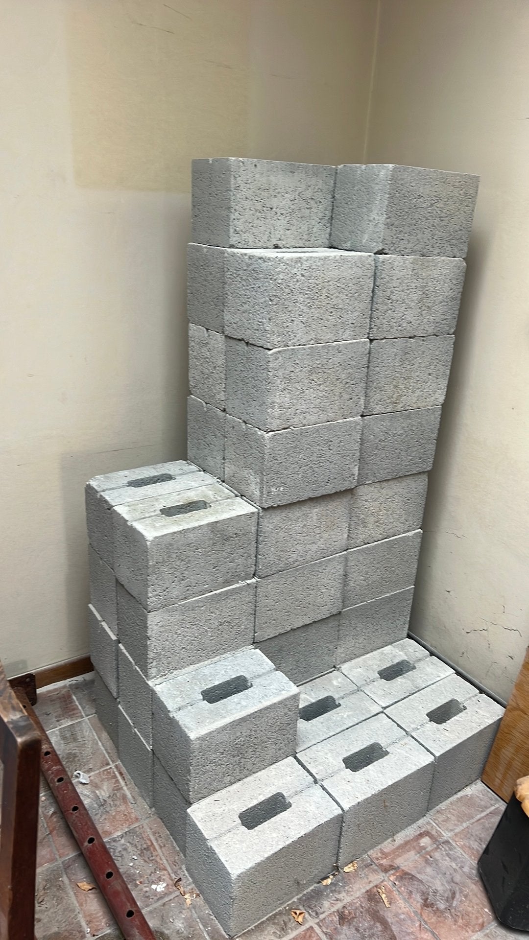 Cement blokken ( bieden mag), Doe-het-zelf en Bouw, Ophalen of Verzenden, Zo goed als nieuw