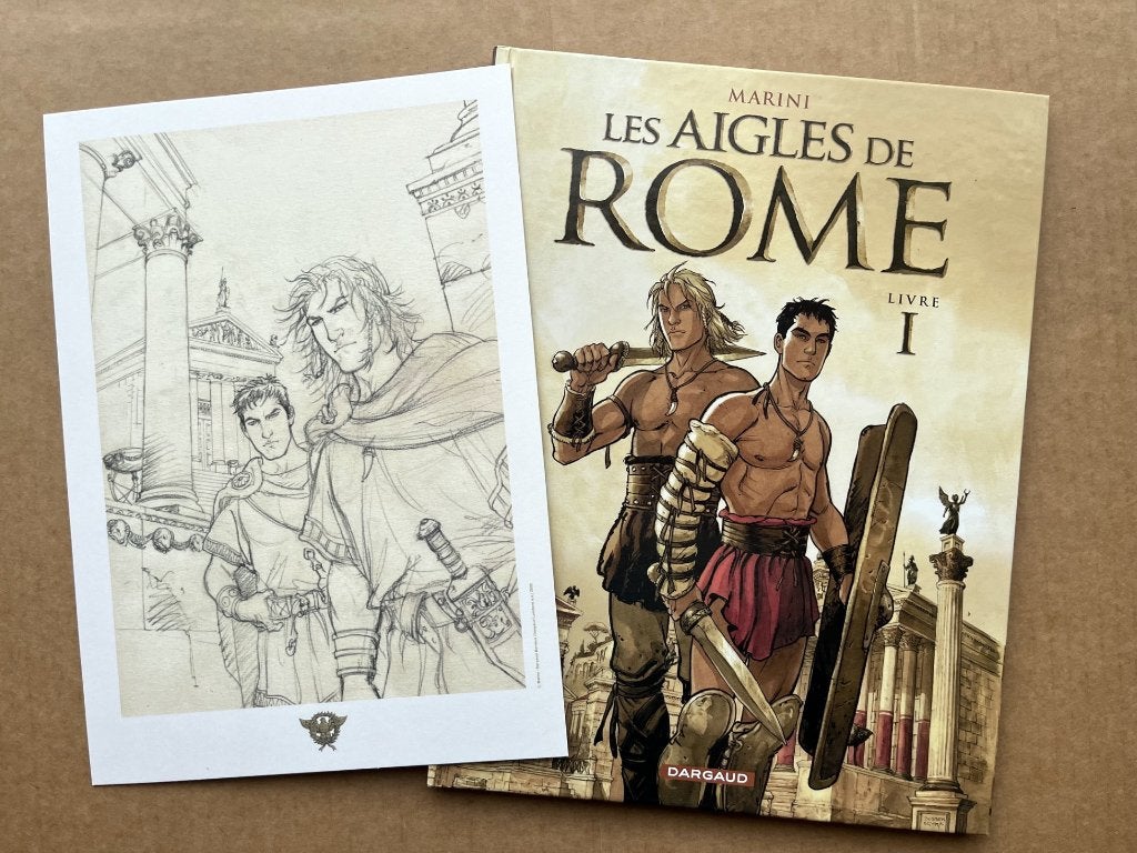 Les Aigles de Rome T1 + XL - Marini - EO2007 - Dargaud, Livres, BD, Envoi