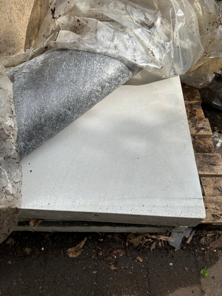 Méga dalles Stone & Style 100506 cm – blanc – 20 €/pièce, Enlèvement, Comme neuf, Dalles