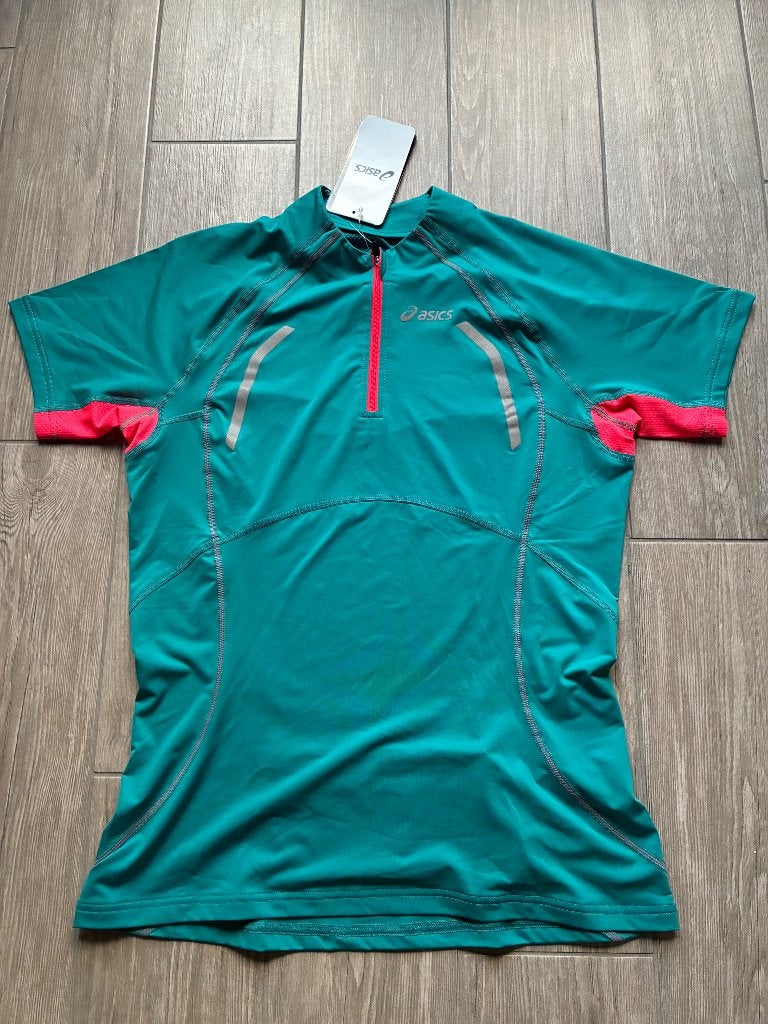 NIEUW Sportshirt Asics maat M, Kleding | Dames, Nieuw, Hardlopen of Fietsen, Asics, Groen