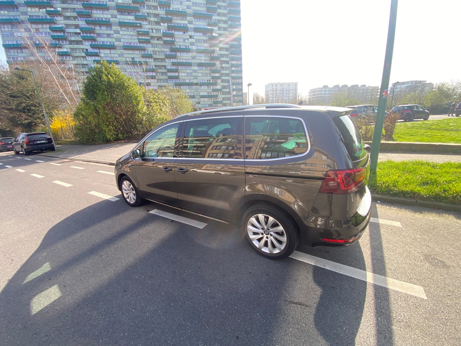Seat Alhambra 2.0 boîte automatique 150ch 7places, Autos, Seat, Cuir et Alcantara, 7 places, 5 portes, Electronic Stability Program (ESP)