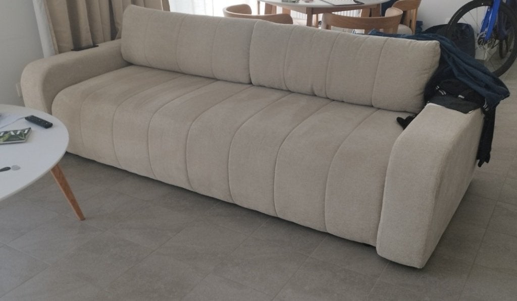 Zetel, Ophalen, Driepersoons, 75 tot 100 cm, Zo goed als nieuw