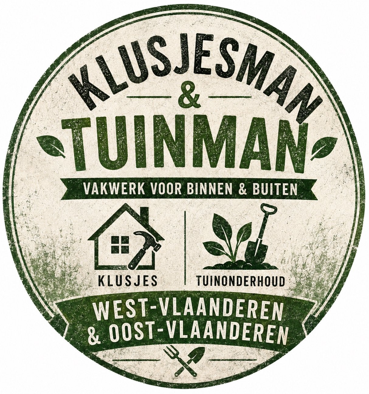 Klusjesman, Tuin en Terras, Ophalen