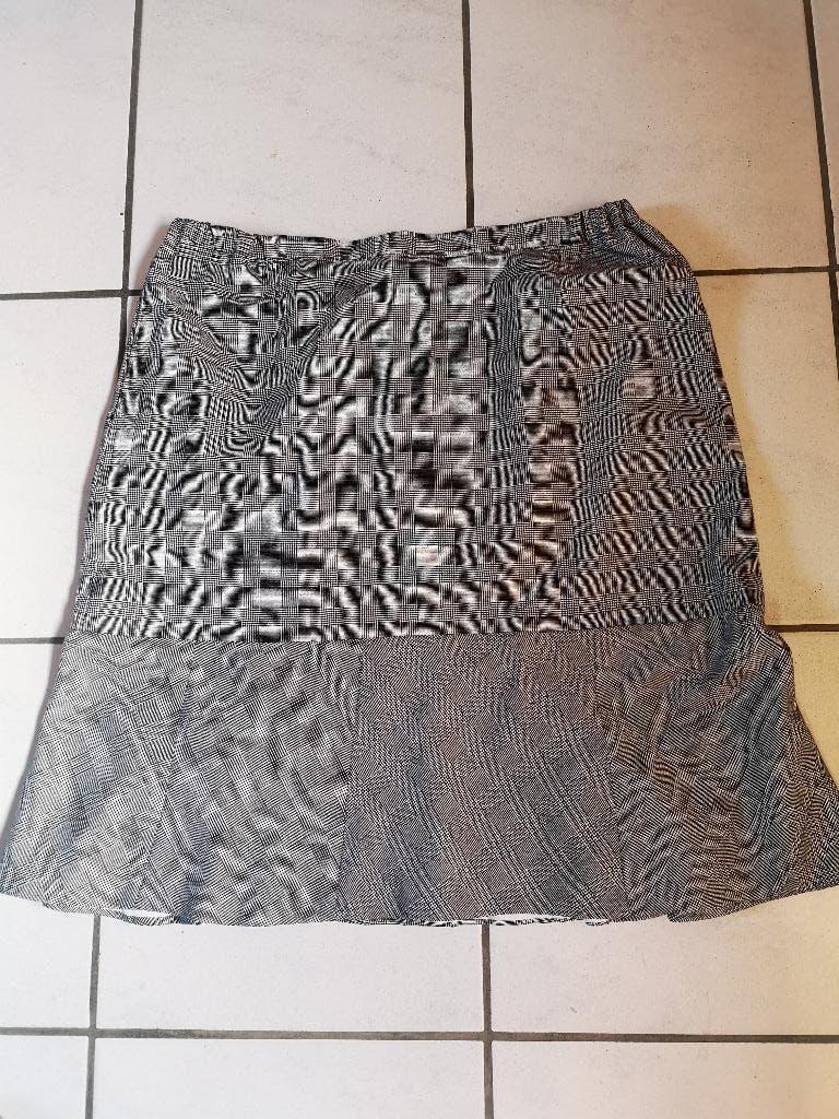 Grijze rok met elastiek in zij Xl, Kleding | Dames, Ophalen of Verzenden