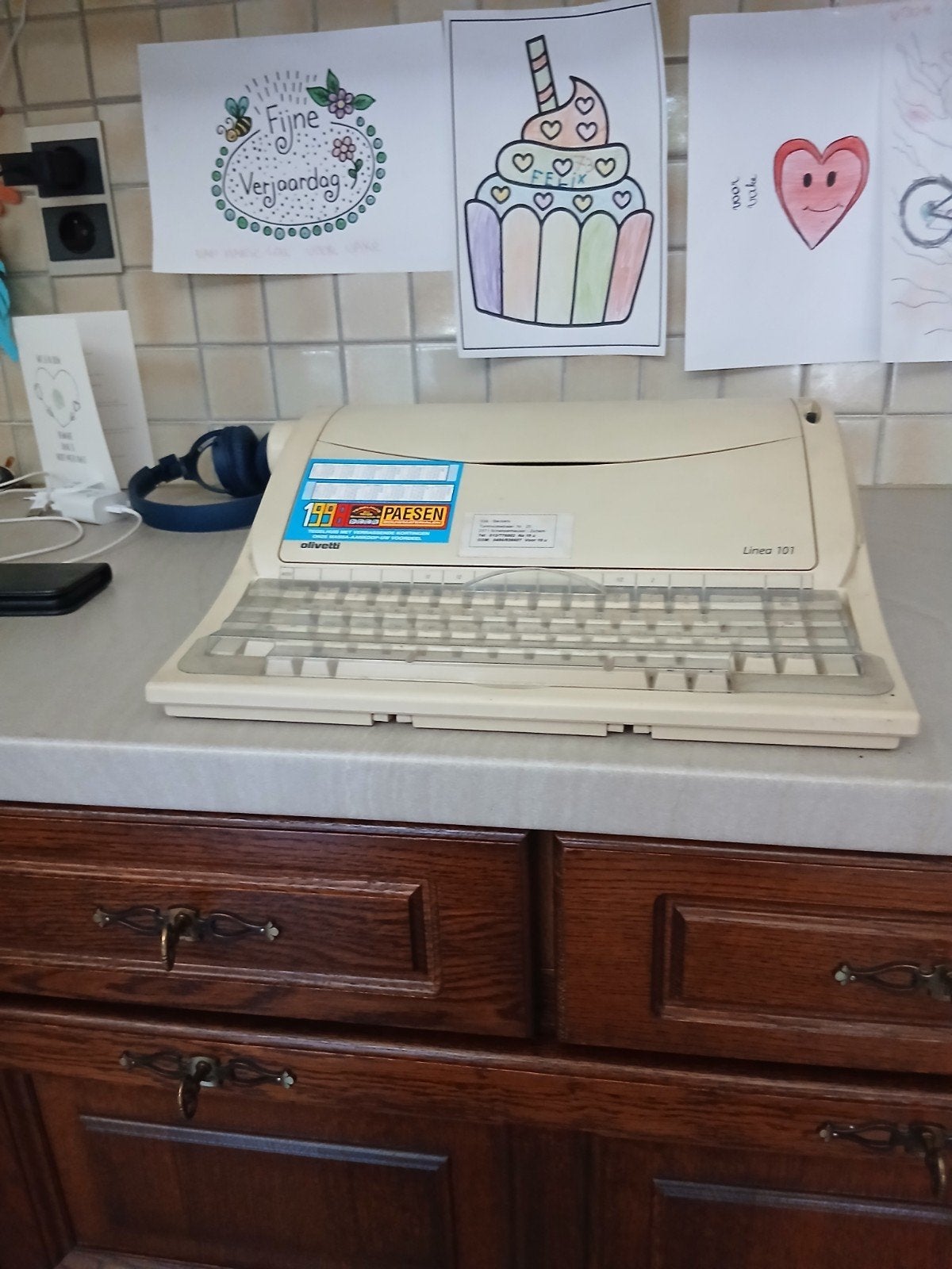 Typmachine OLivetti electrisch, Diversen, Ophalen, Gebruikt