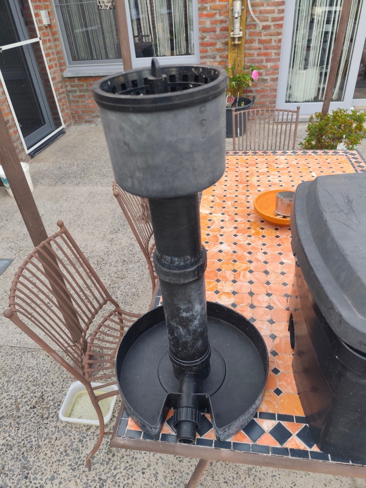 Oase-filter en -skimmer, Ophalen