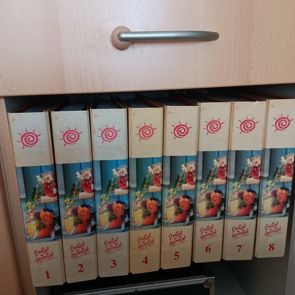 Verzamelmappen creatief en decoratief, Ophalen
