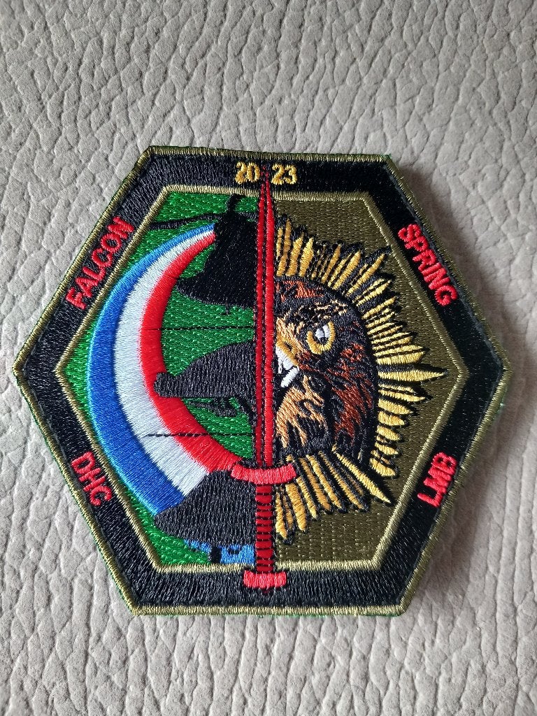 Falcon spring 2023 RNLAF, Envoi, Armée de l'air, Emblème ou Badge