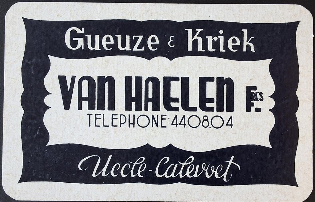 1 Speelkaart  Van Haelen, Verzamelen, Ophalen of Verzenden