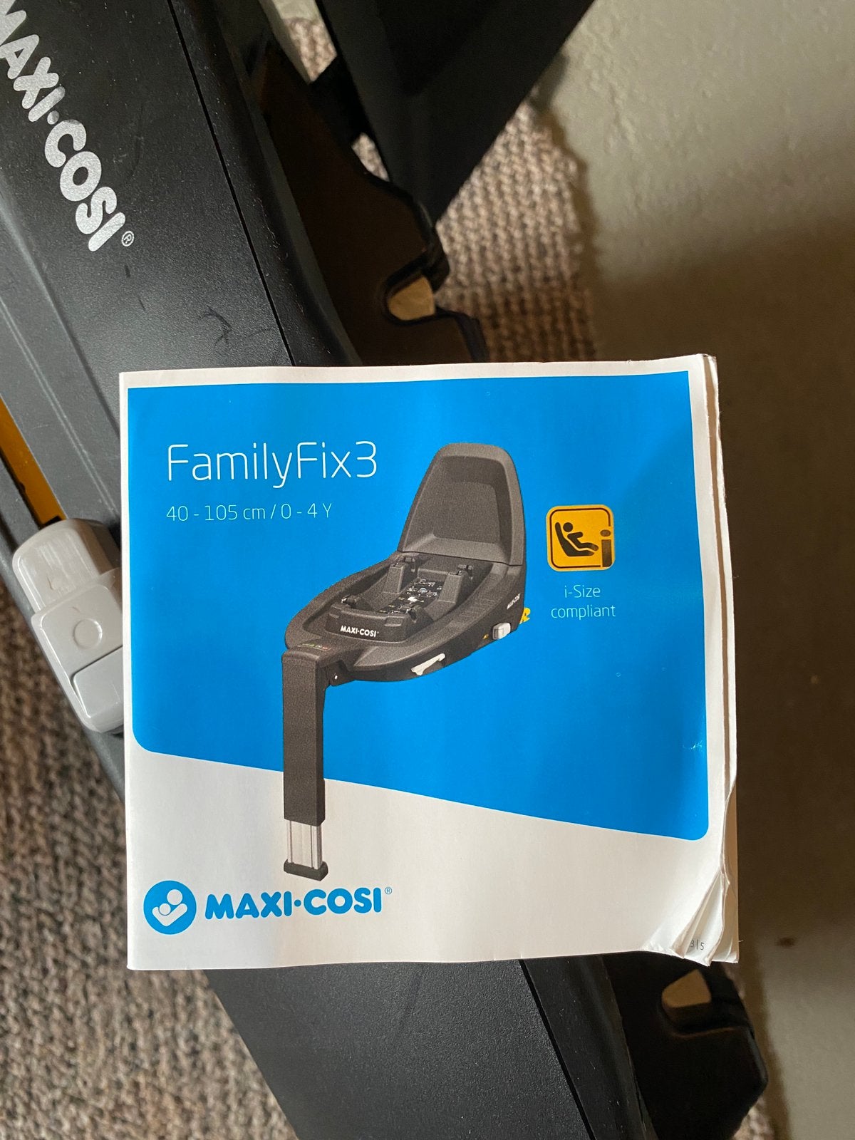Base ISOFIX Maxi-Cosi FamilyFix 3 - Très bon état, Enlèvement, Comme neuf, Maxi-Cosi, Isofix