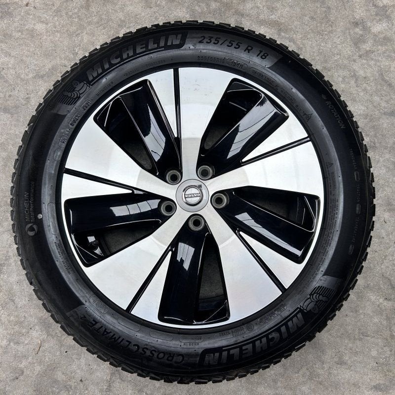 18 inch originele velgen + all season banden Volvo XC40 3168, Auto-onderdelen, 18 inch, Gebruikt, -, -