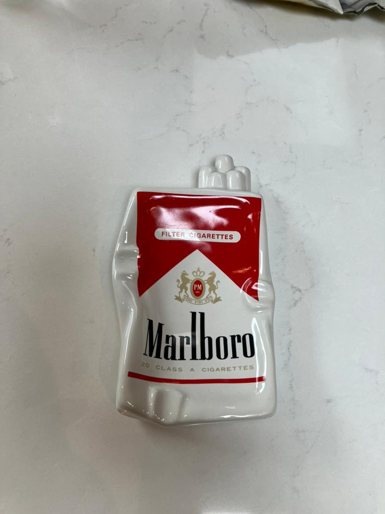 Asbak Marlboro, Verzamelen, Ophalen, Zo goed als nieuw