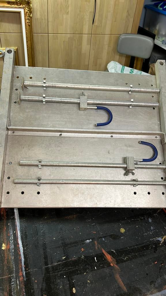 Plancher de pêche en Aluminium, Sports nautiques & Bateaux, Pêche à la ligne | Général, Enlèvement, Comme neuf