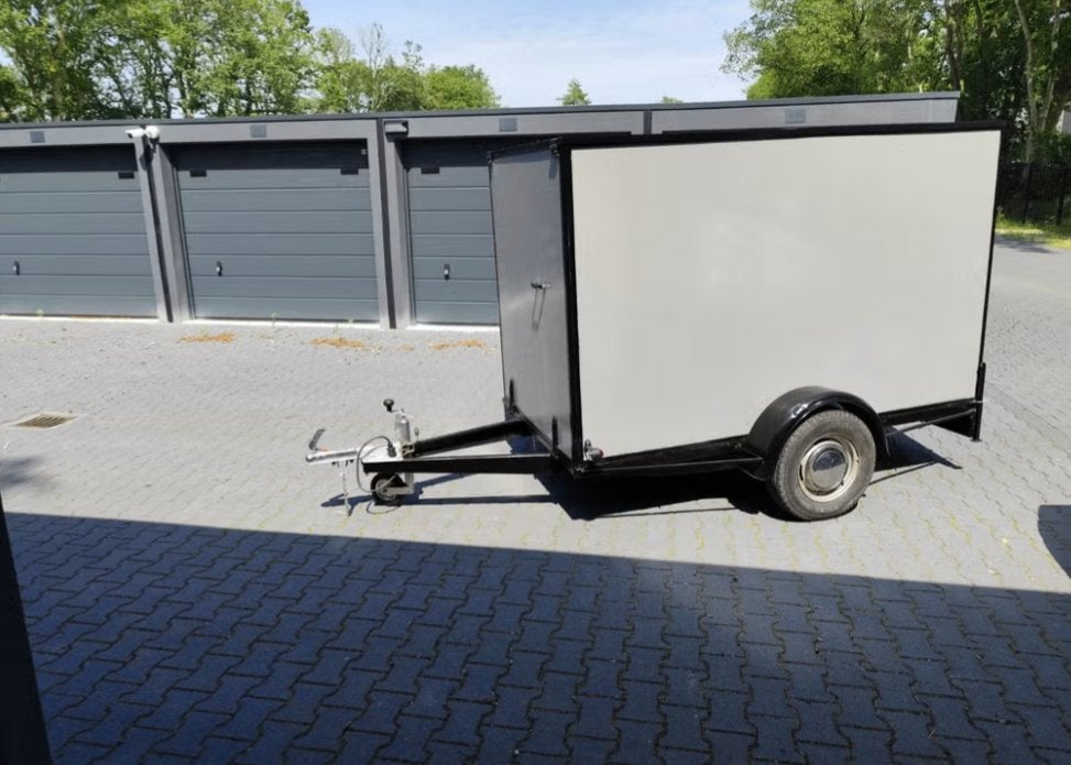 Gesloten aanhangwagen compleet gerestaureerd, Autos : Divers, Remorques, Enlèvement, Neuf