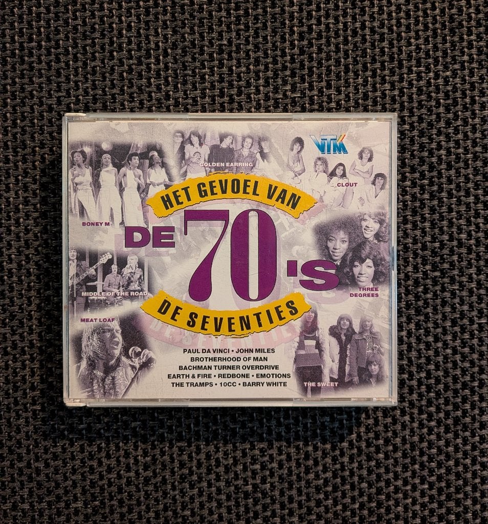 2xCD: Het gevoel van de seventies (VTM), Ophalen of Verzenden, Gebruikt, Pop, Verzamelalbum