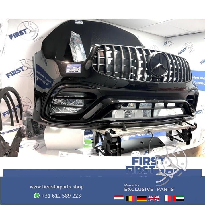 W253 C253 GLC 63 AMG FACELIFT VOORKOP ZWART COMPLEET FRONT G, Autos : Pièces & Accessoires, Utilisé, -, Avant, -