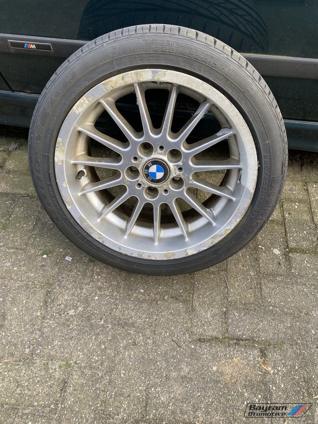 Bmw E39 styling 32 reservewiel 5x120 5-serie velg, Autos : Divers, Enjoliveurs, Utilisé, Enlèvement