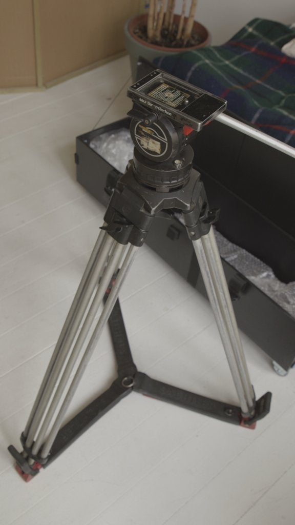 trépied Sachtler, 175 cm ou plus, Enlèvement, Utilisé, Autres marques