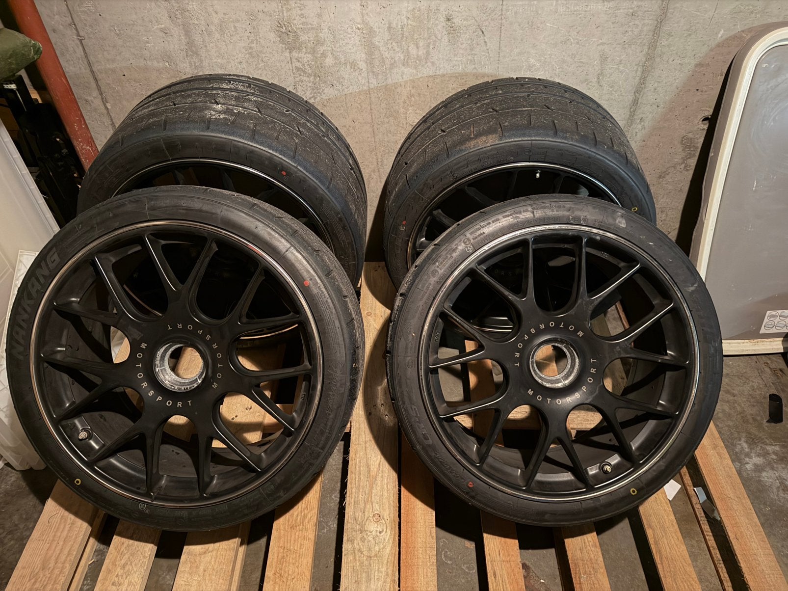 Set 4 Centerlock BBS 20” velgen - Nankang CR-S v2, Ophalen of Verzenden, 20 inch, Velg(en)