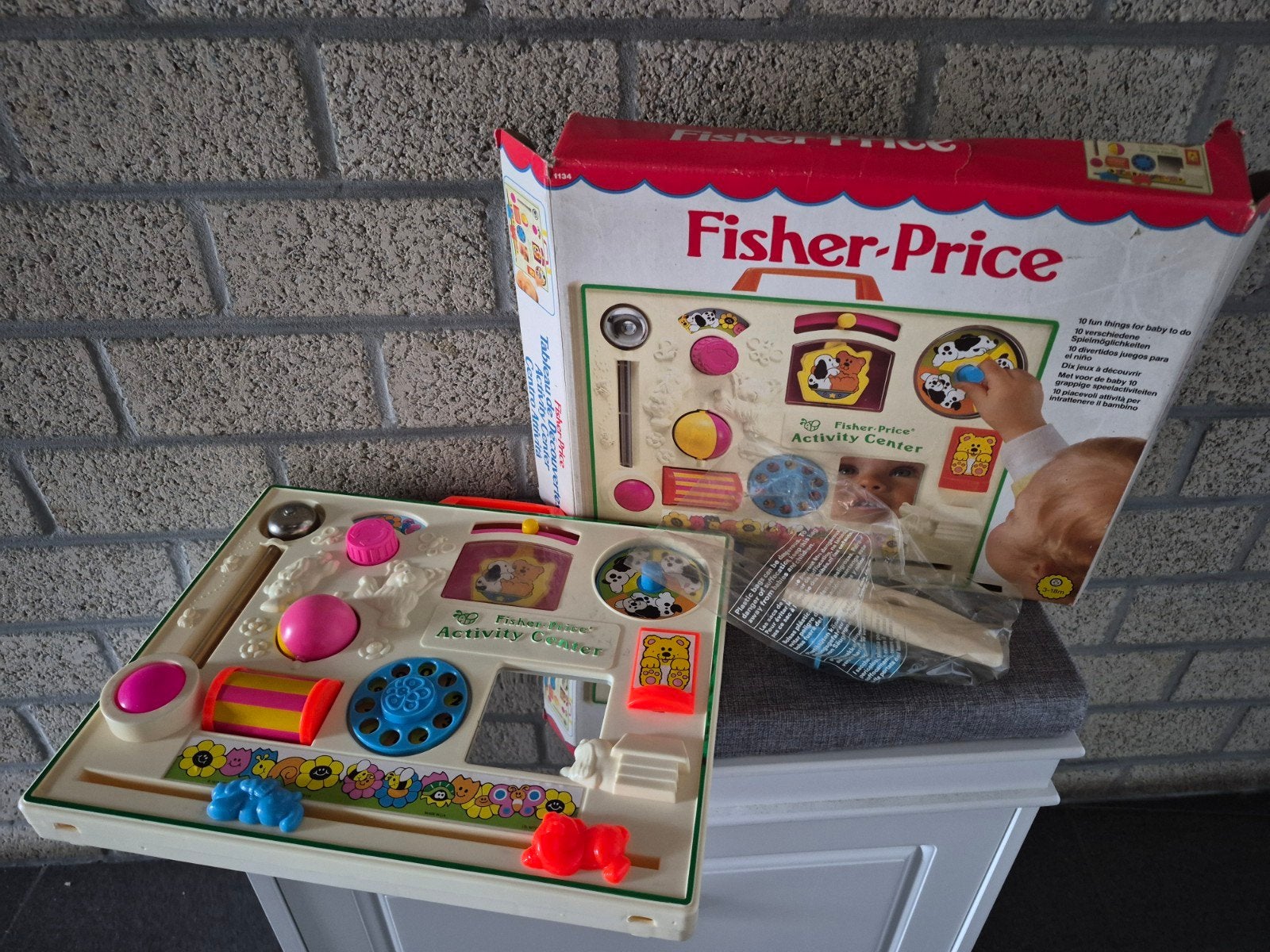 Vintage Fisher-Price Activity Center Model 1134, Kinderen en Baby's, Ophalen of Verzenden