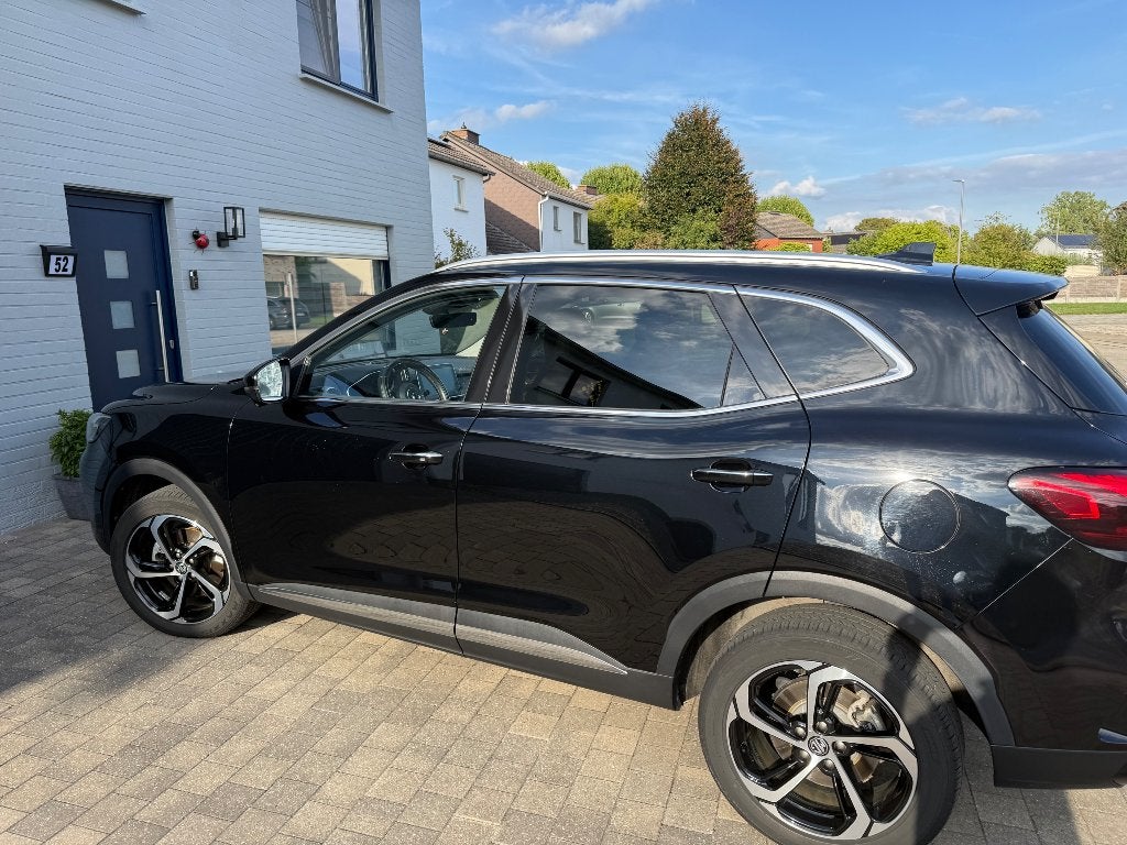 Mg ehs  plug in hybride luxury, Auto's, MG, Zwart, Leder, 5 zetels, 5 deurs