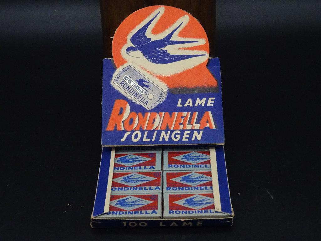 Rondinella scheermesjes in verpakking, Ophalen of Verzenden