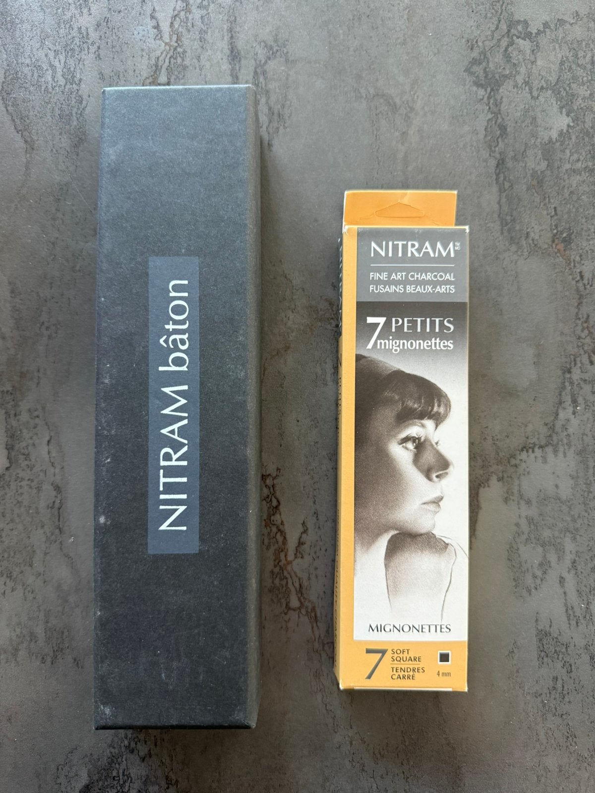 Crayons à dessin Nitram Fine Art Charcoal (bâton + recharge), Ophalen, Nieuw, Potlood of Stift