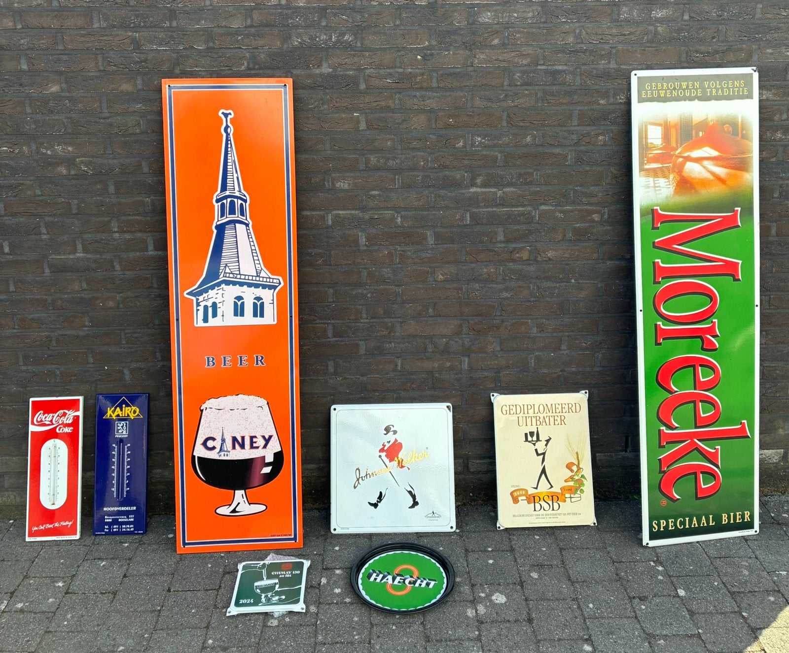 Reclameborden, Ophalen, Zo goed als nieuw, Reclamebord