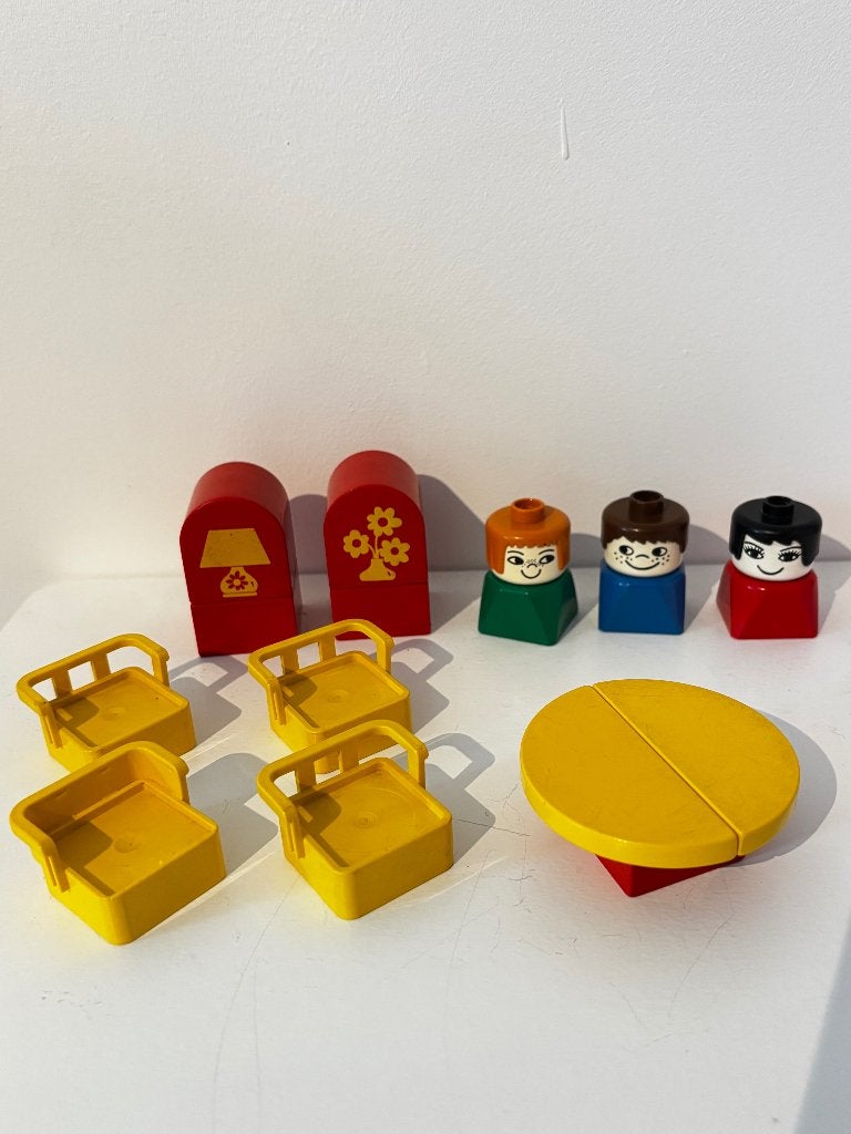 Vintage set 032-1 Duplo / Lego pre-school uit 1979, Kinderen en Baby's, Gebruikt, Overige thema's, Ophalen of Verzenden, Compleet