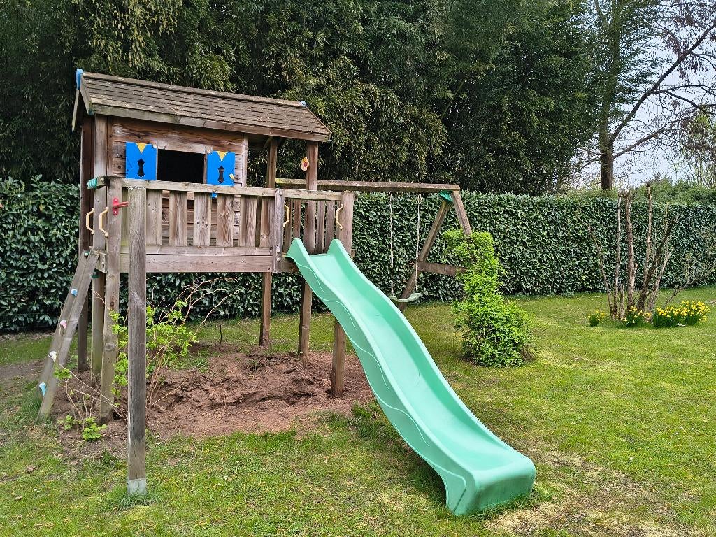Speeltoestel Jungle Gym, Kinderen en Baby's, Speelgoed | Buiten | Speeltoestellen, Ophalen, Gebruikt, Schommel