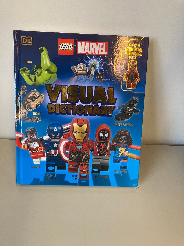 LEGO Marvel Visual Dictionary-incl: exclusieve iron man fig, Ophalen of Verzenden, Nieuw, Fictie