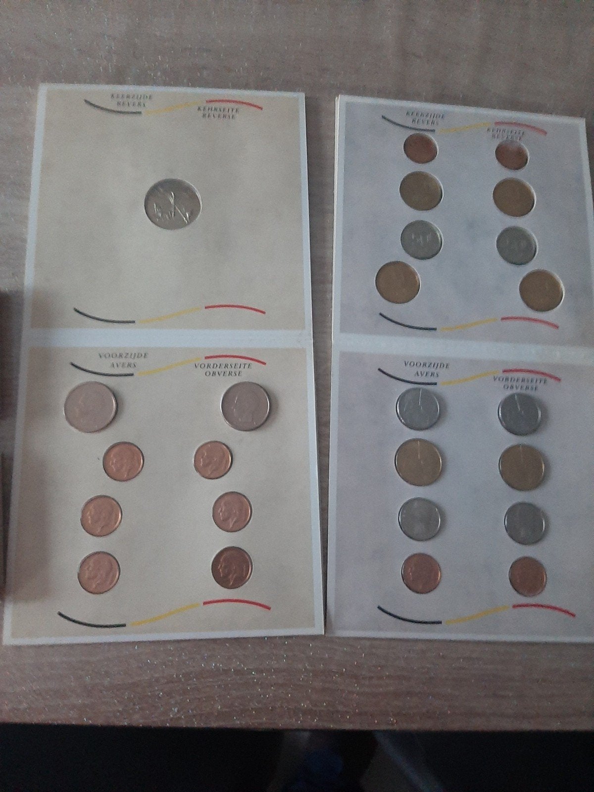 fleurs de coin de 1982,1988, Enlèvement