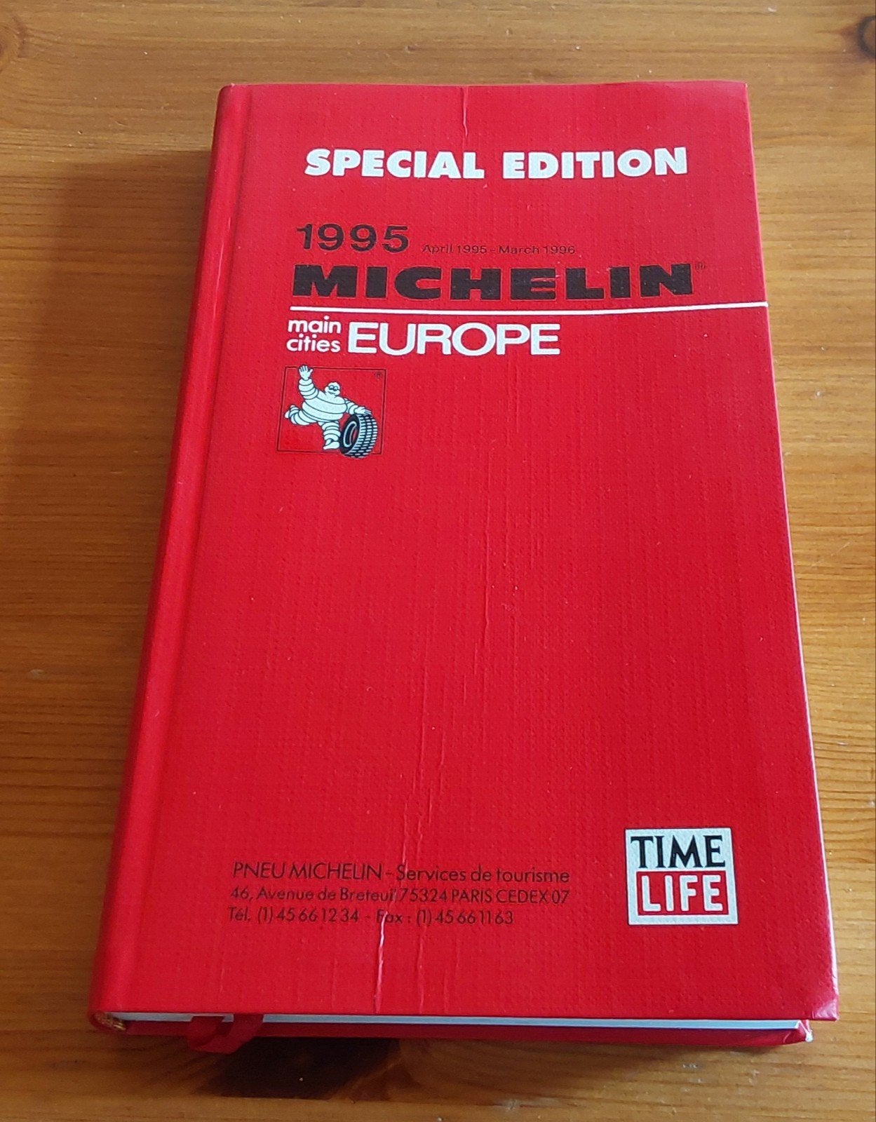 guide Michelin mainecities Europe .Édition special 1995, Guide ou Livre de voyage, Michelin, Enlèvement ou Envoi, Comme neuf