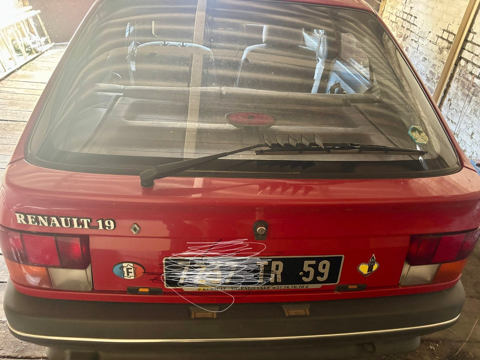 Renault 19 oltimer collection moteur essence GTS, Autos, Renault, Particulier, Essence, Enlèvement