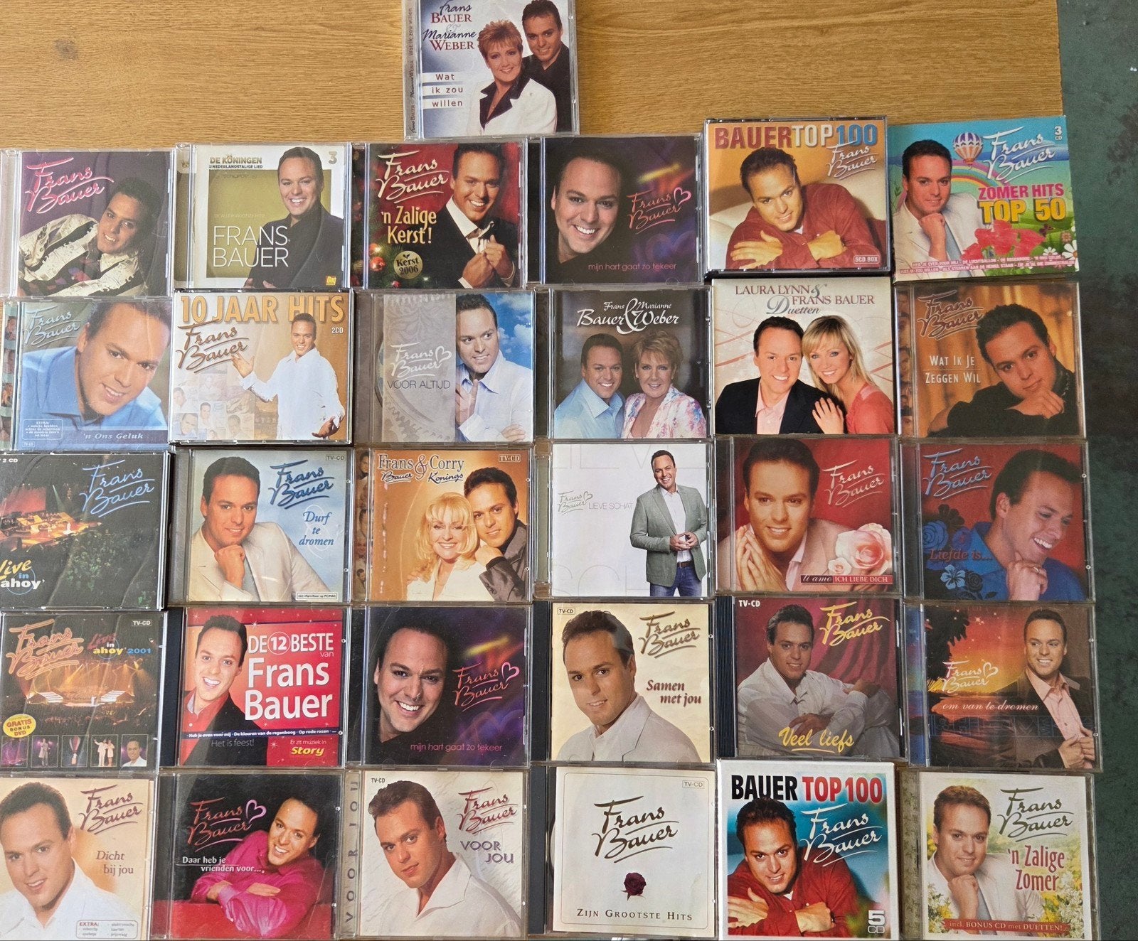 lot Frans Bauer cd's 43 cd's, Ophalen of Verzenden