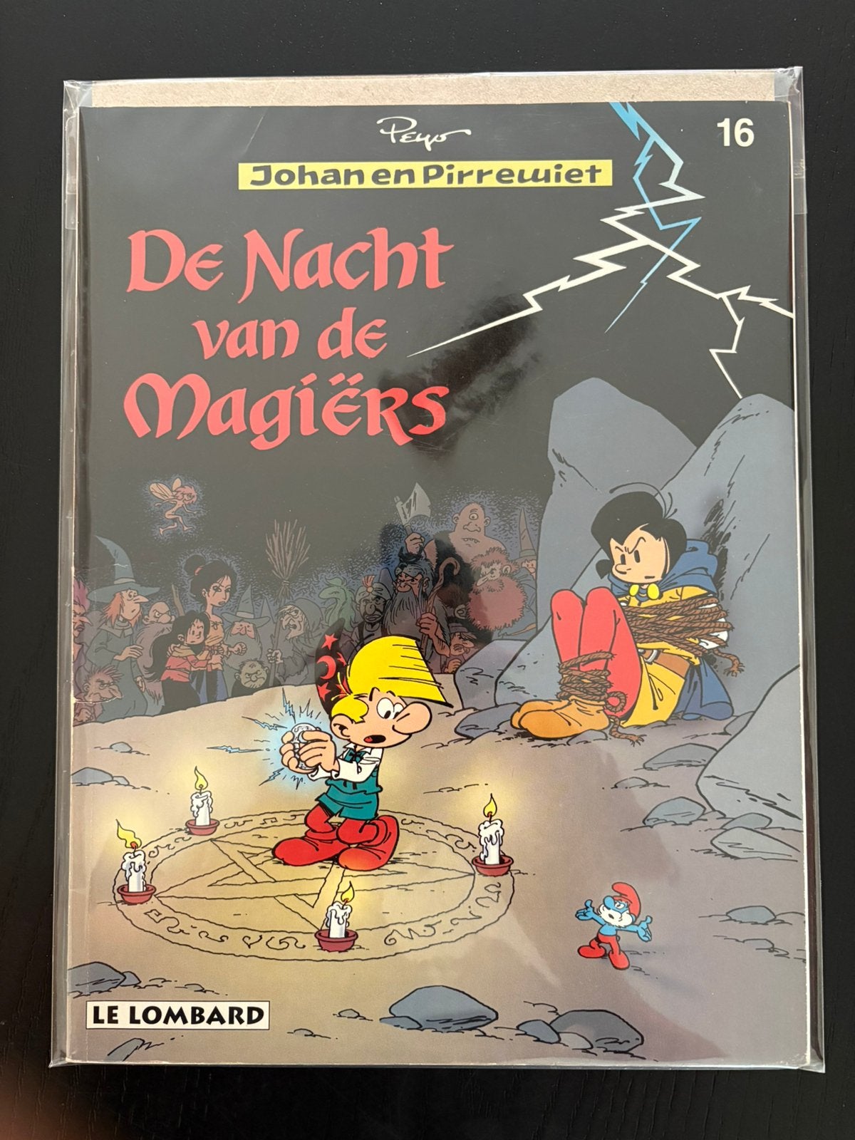 Johan en Pirrewiet 16 De nacht van de magiërs eerste druk, Verzenden, Zo goed als nieuw