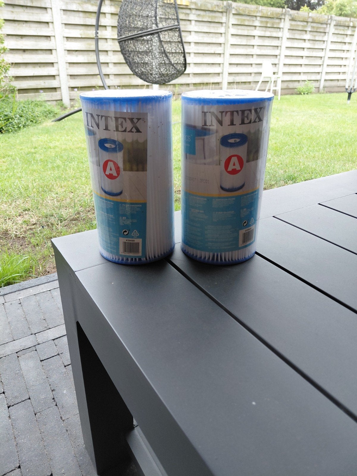 Intex filter: kristel clear Pool filter type A 2 stuks, Tuin en Terras, Ophalen, Nieuw, Filter