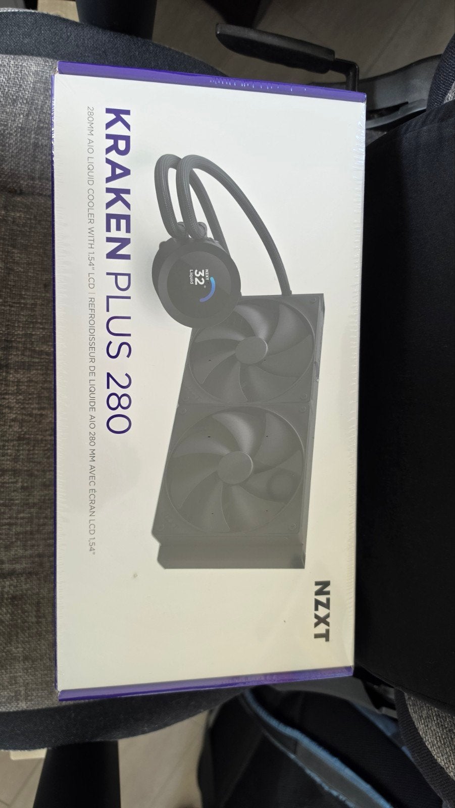 NZXT Kraken Plus 280 V2 Black - Waterkoeler, Computers en Software, Ophalen of Verzenden, Nieuw, Waterkoeling