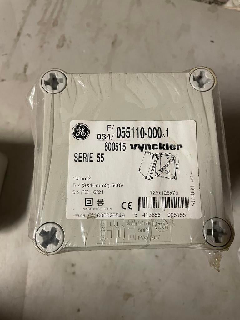 Aftakdoos Vynckier (ABB), Doe-het-zelf en Bouw, Elektriciteit en Kabels, Ophalen, Nieuw, Overige typen