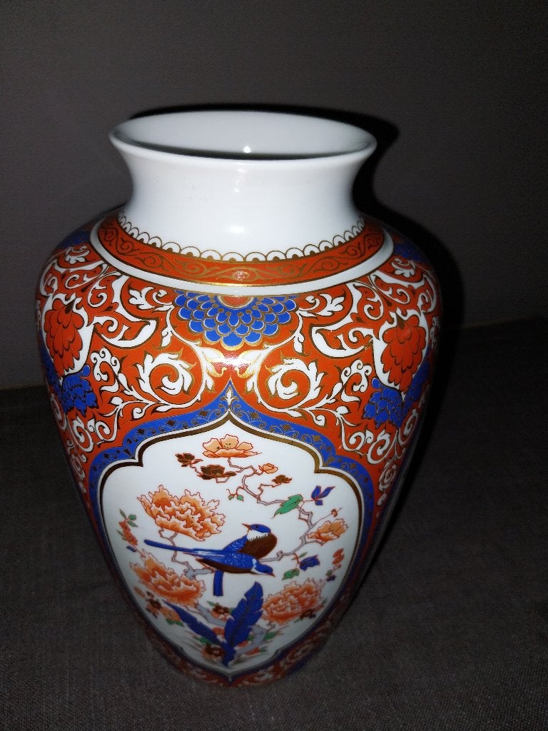 Chinese vaas - Porselein - Imari-stijl, Antiek en Kunst, Kunst | Overige Kunst, Ophalen