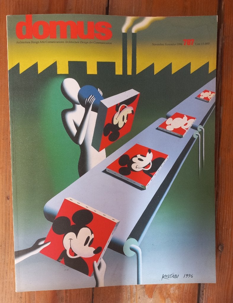 Accueil 1996 Frank O. Gehrt Bob Wilson Kostabi, Enlèvement ou Envoi
