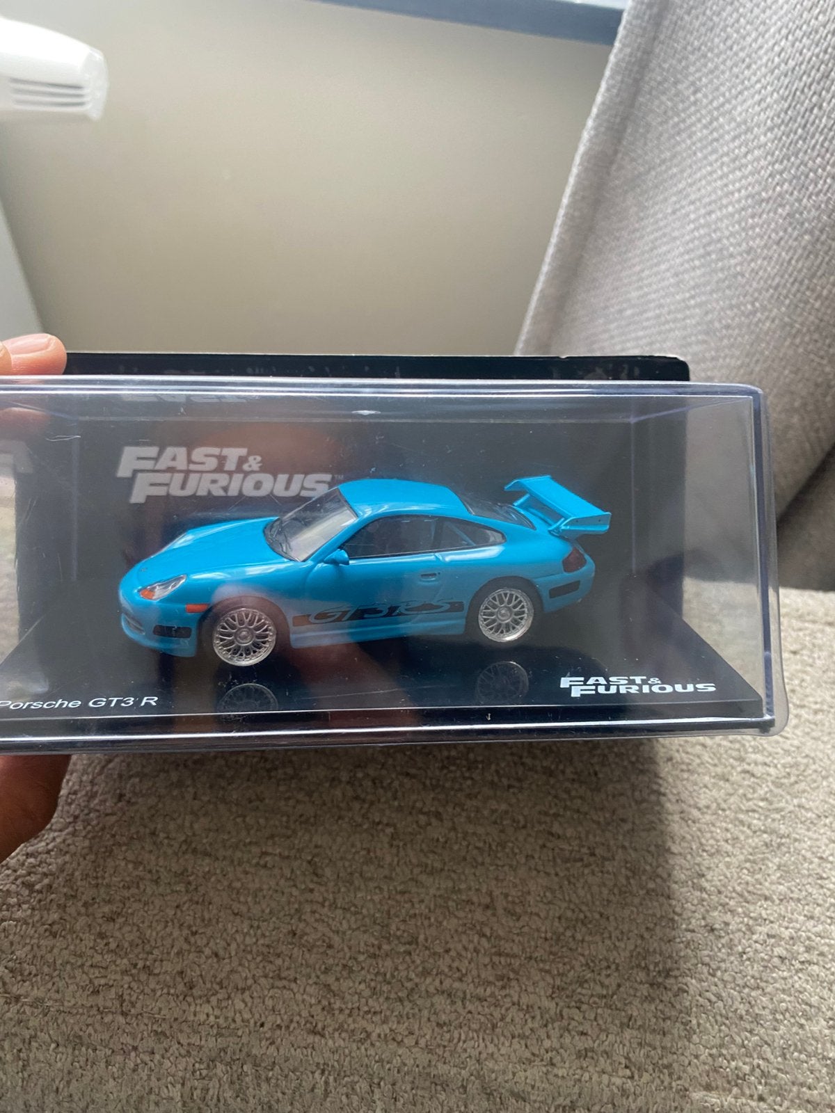 Porsche GT3 R Fast and Furious 1:43, Enlèvement ou Envoi, Comme neuf